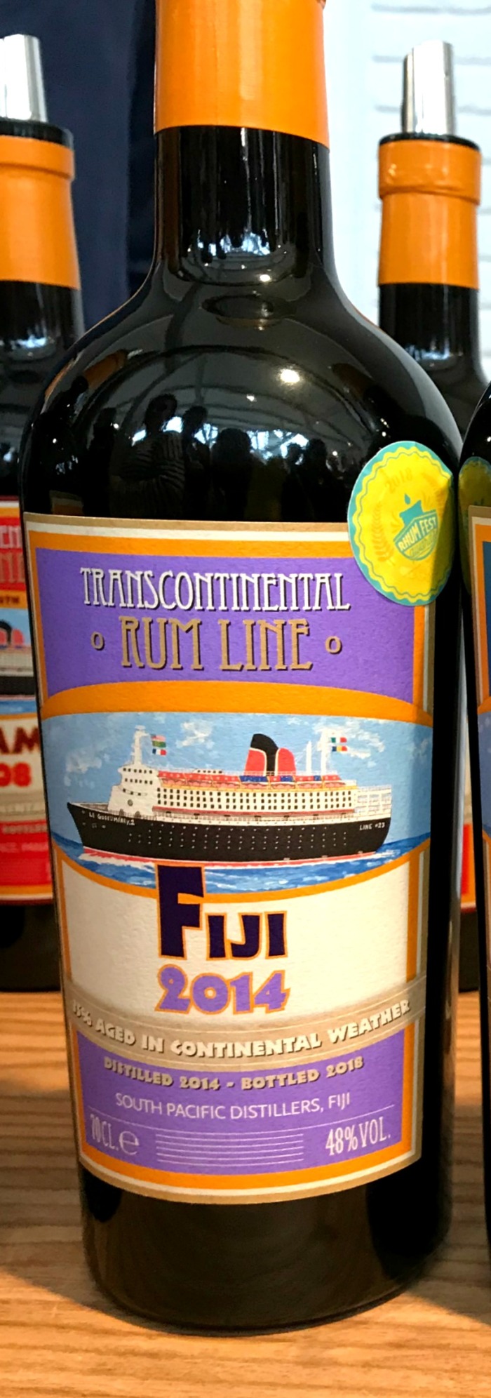 Transcontinental rum Line Fiji 2014